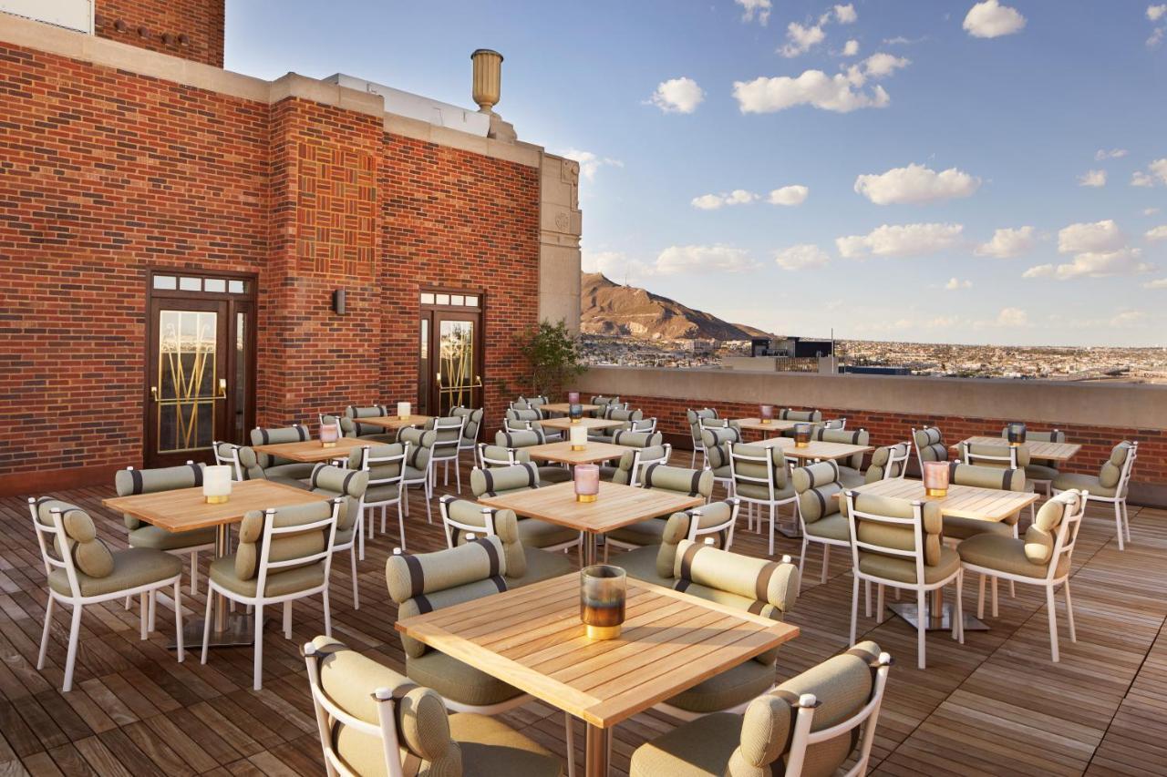The Plaza Hotel Pioneer Park El Paso Exterior foto The rooftop bar at the Hotel