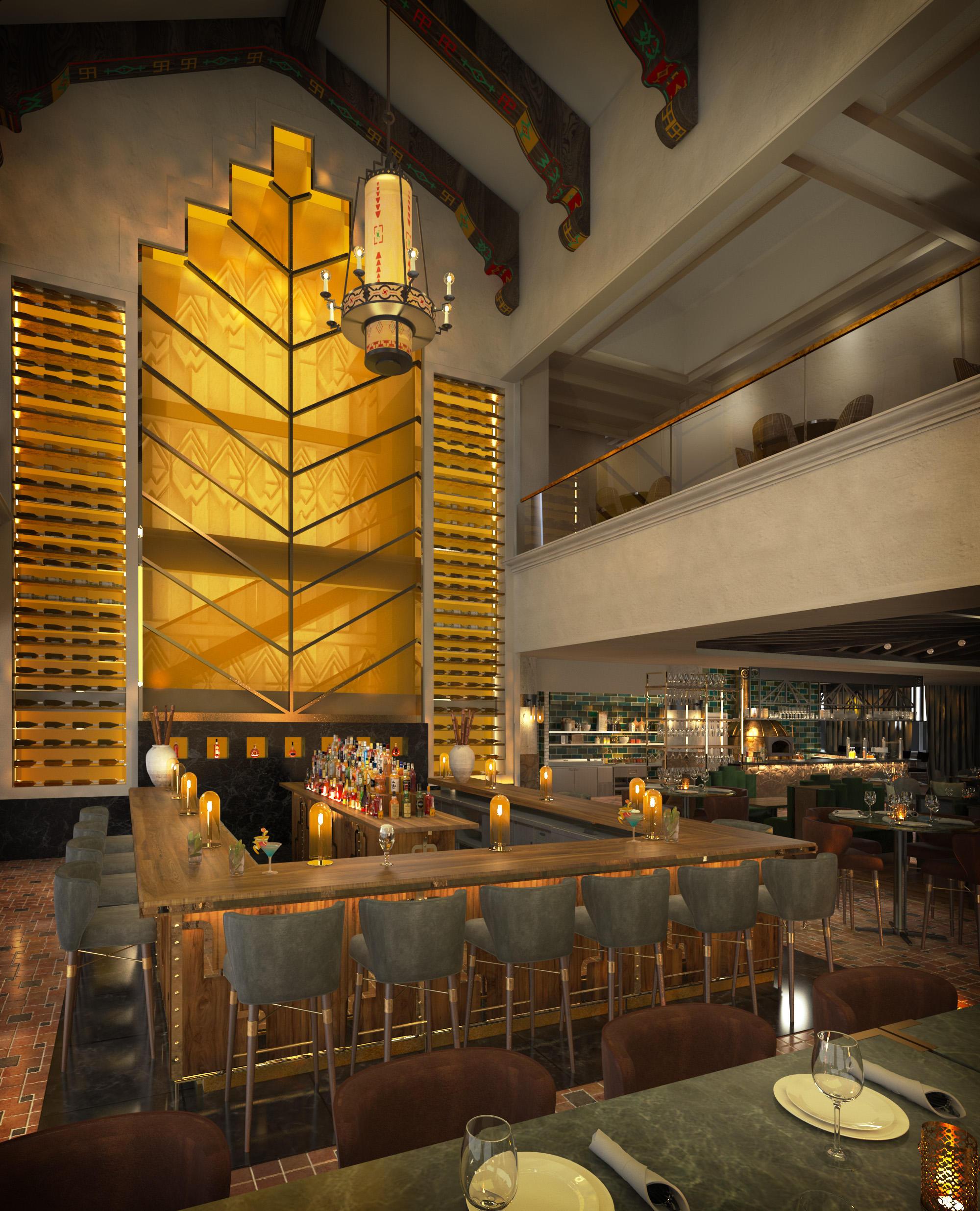 The Plaza Hotel Pioneer Park El Paso Exterior foto The bar at the Wynn