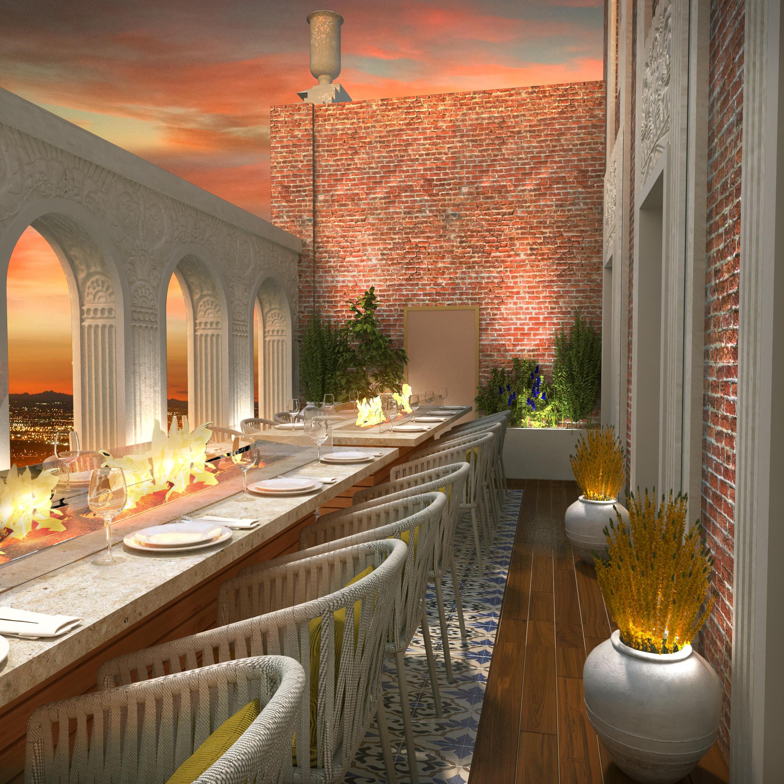 The Plaza Hotel Pioneer Park El Paso Exterior foto The restaurant